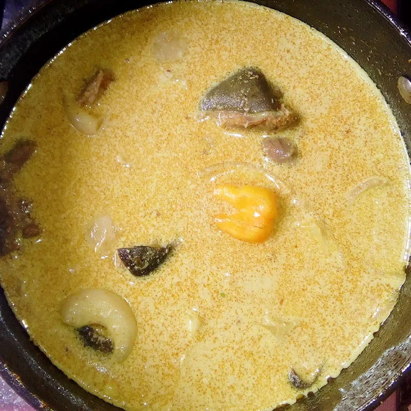 Coconut goat curry by Dolapo Grey