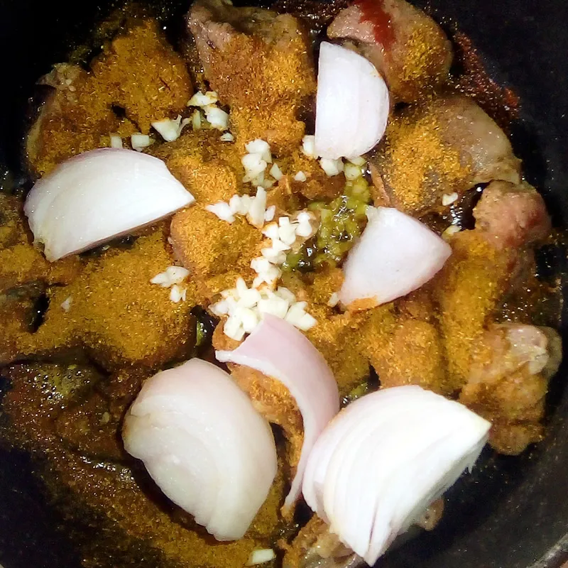 Coconut goat curry by Dolapo Grey