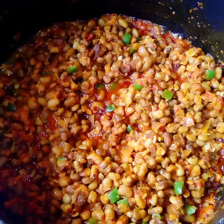Stewed beans recipe by Dolapo Grey