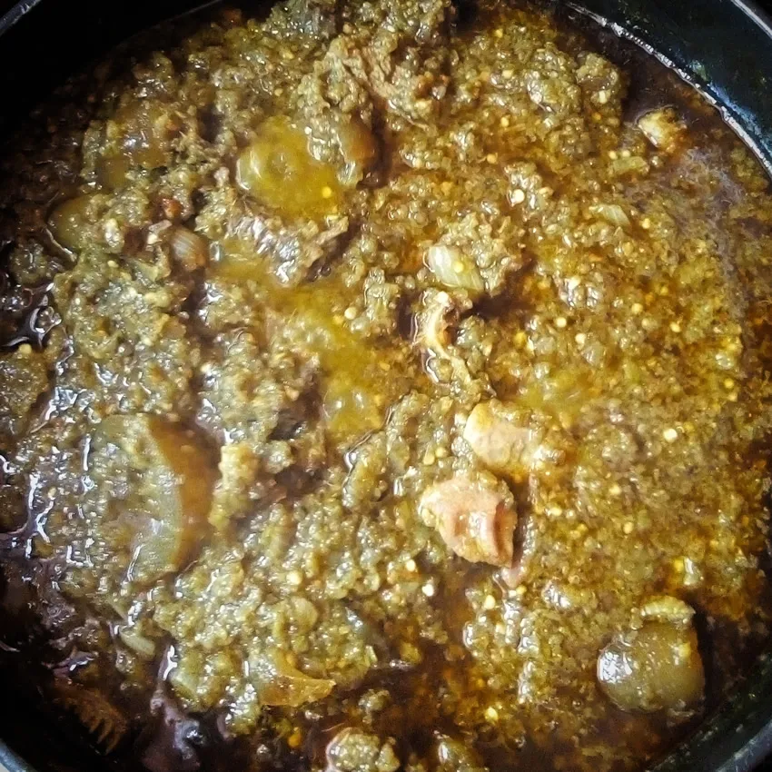 Ayamase Ofada stew recipe by Dolapo Grey