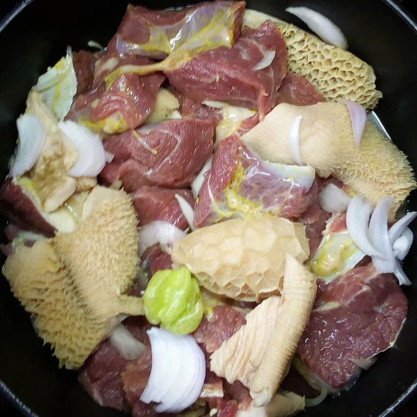Ayamase Ofada stew recipe by Dolapo Grey