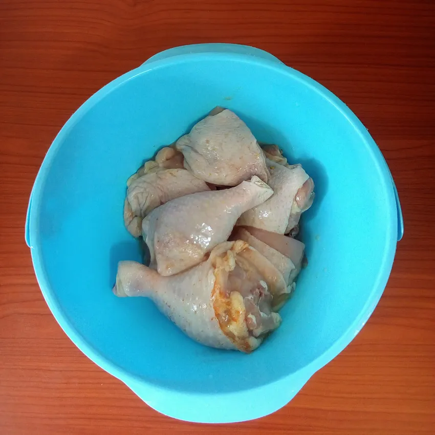 Creamy chicken curry recipe by Dolapo Grey
