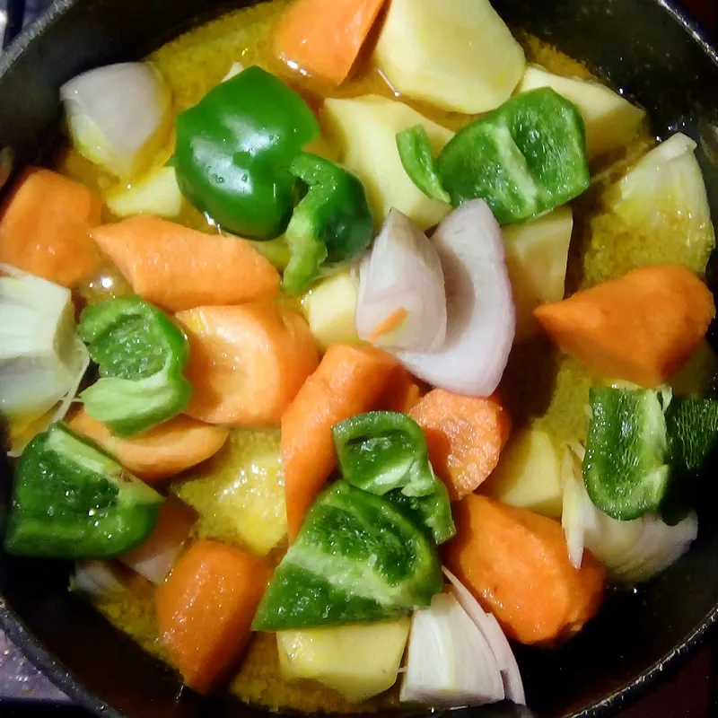 Coconut goat curry by Dolapo Grey