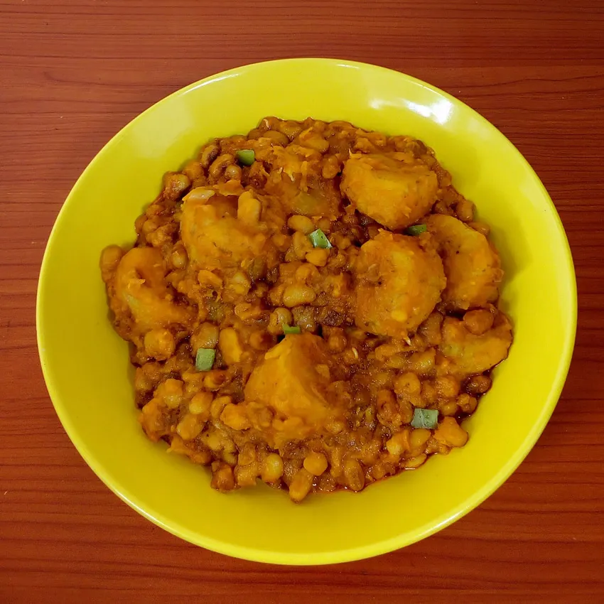 Beans and plantain pottage by Dolapo Grey