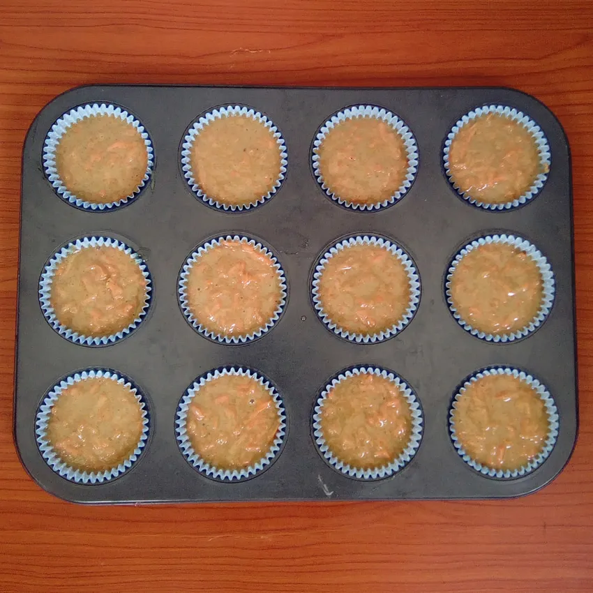 Carrot cupcakes by Dolapo Grey