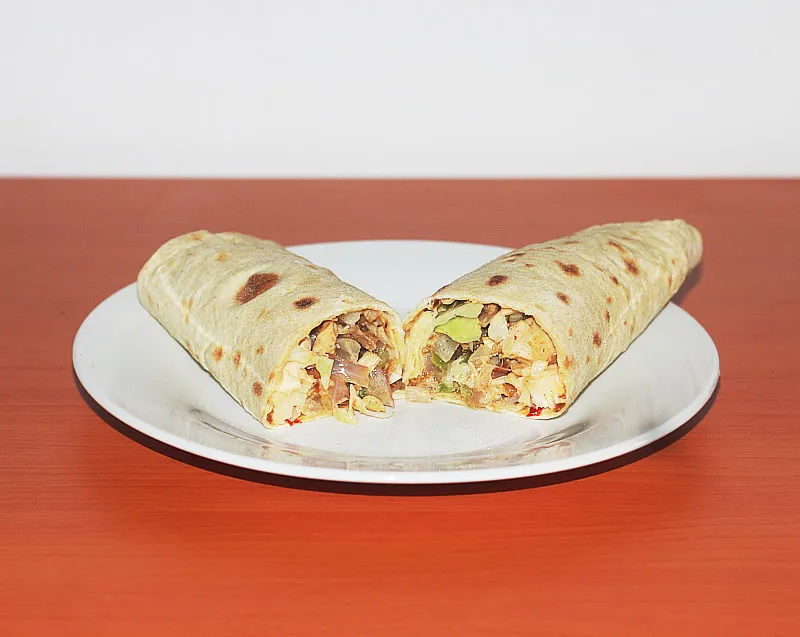Chicken wrap by dolapo grey