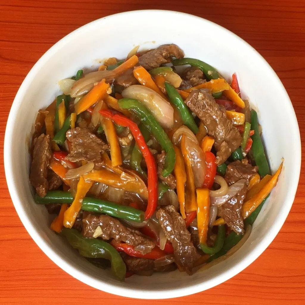 Beef stir-fry by Dolapo Grey