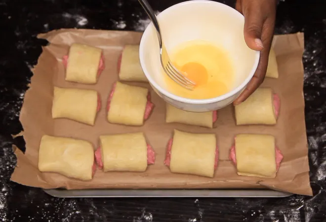 Sausage rolls by Dolapo Grey