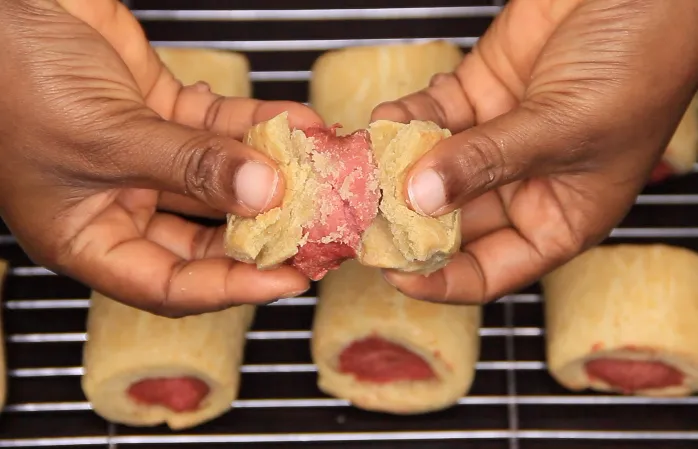 Sausage rolls by Dolapo Grey