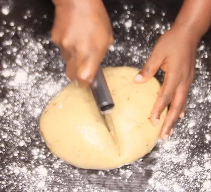 Caramelized onion bread by Dolapo Grey