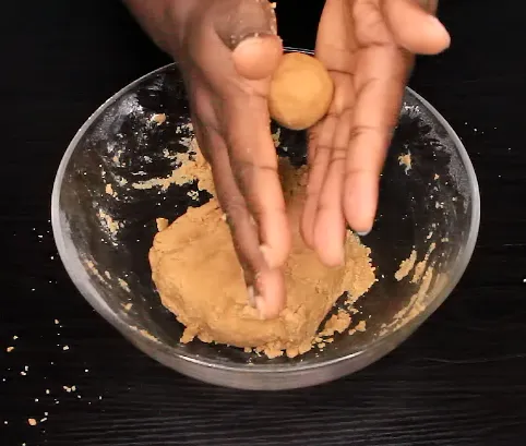 Eggless peanut butter cookies by dolapo grey