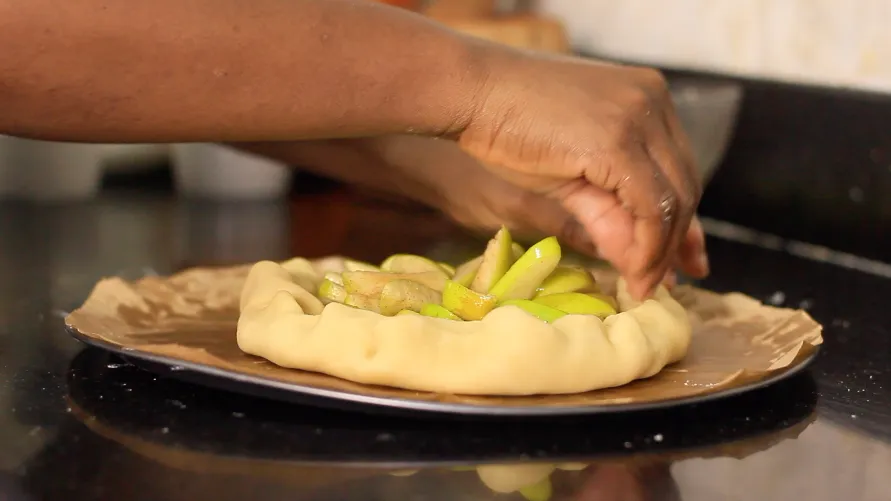Rustic Apple Pie by Dolapo Grey