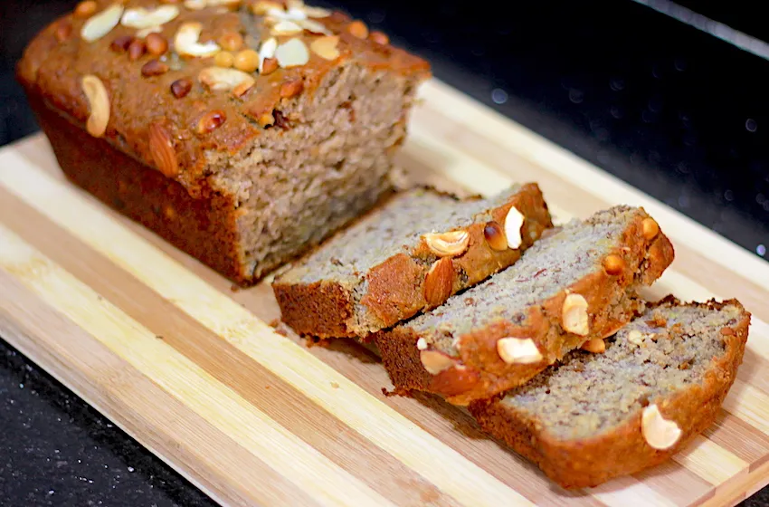 Nutty banana bread by Dolapo Grey