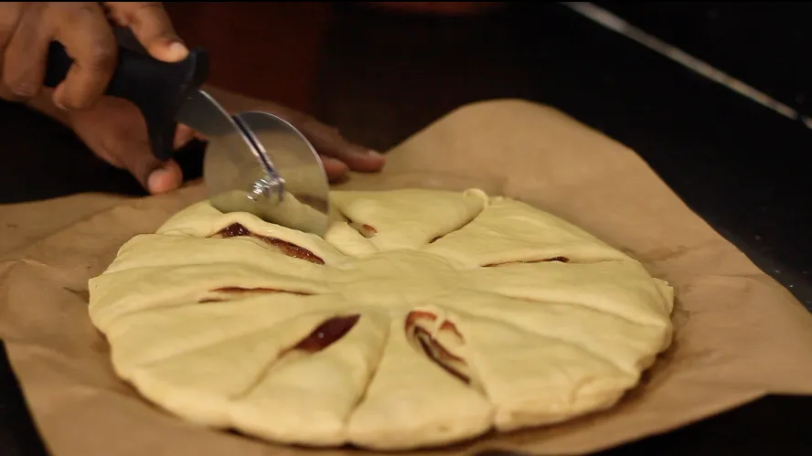 Christmas Star Bread by Dolapo Grey