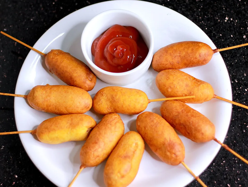 Corn dogs by Dolapo Grey