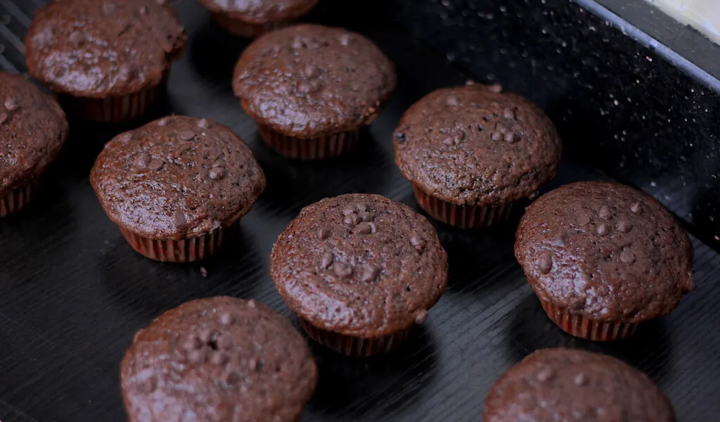 Chocolate chip muffins by Dolapo Grey