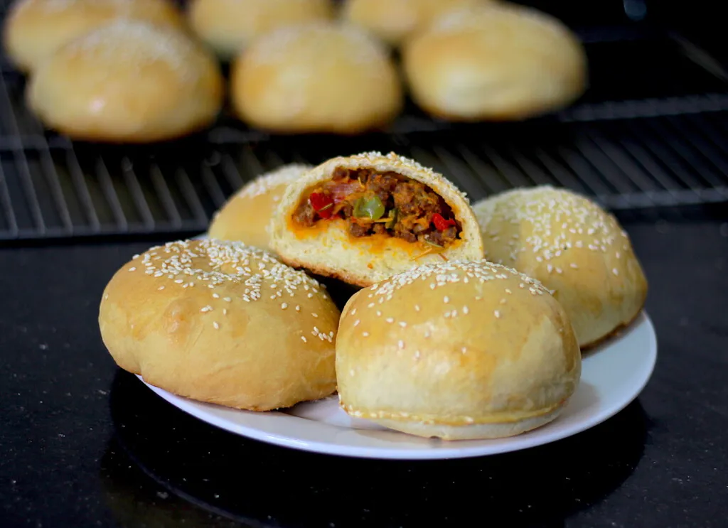 Spiced Meat Buns Recipe by Dolapo Grey