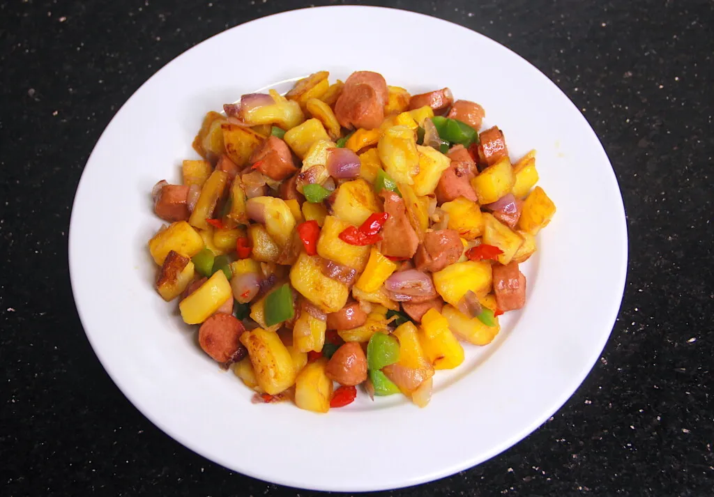 Breakfast potatoes recipe by Dolapo Grey