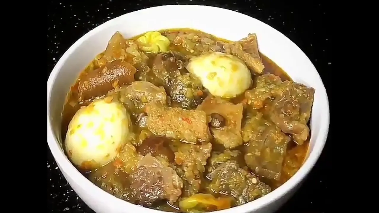 Ayamase - Ofada Stew