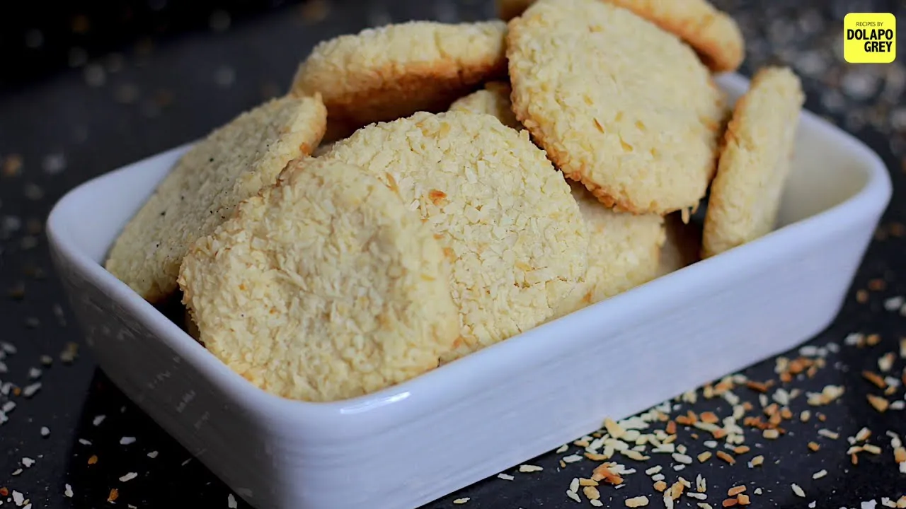 Chewy Coconut Cookies Recipe