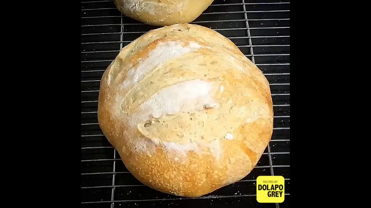 Crusty No-Knead Bread
