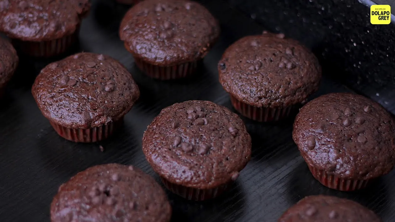 Moist Chocolate Muffins