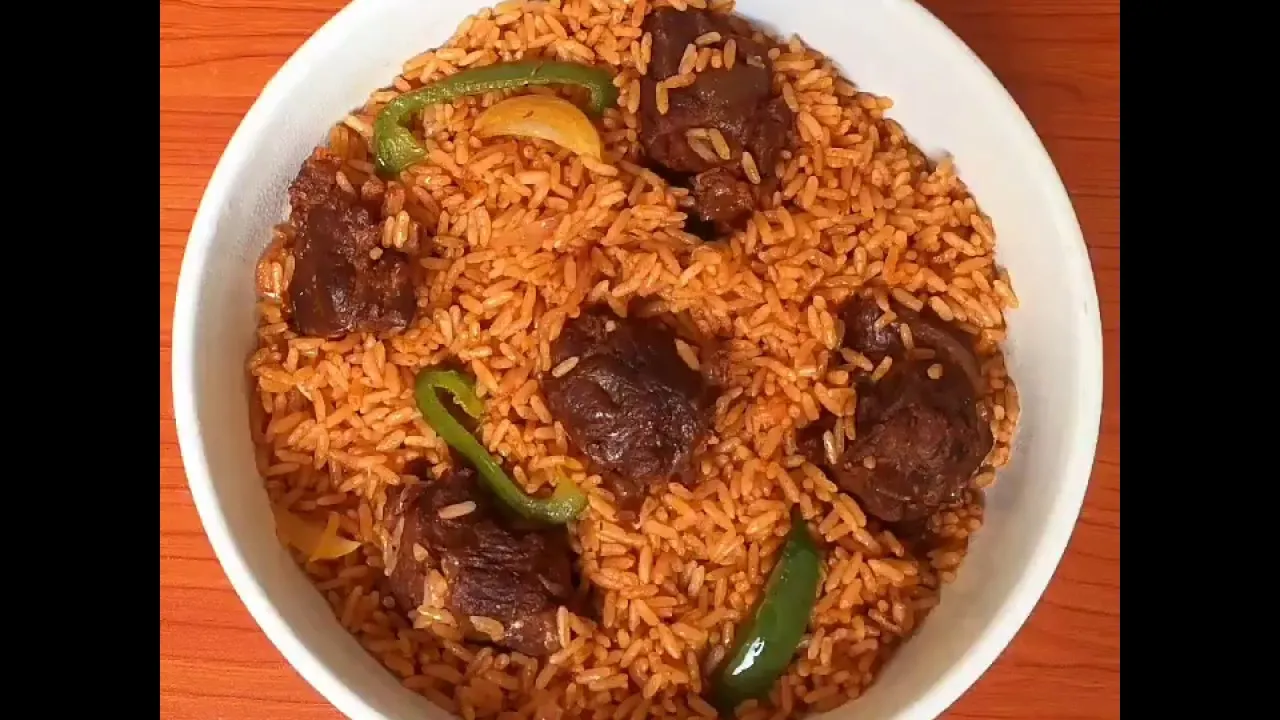 One-pot Beef Jollof Rice