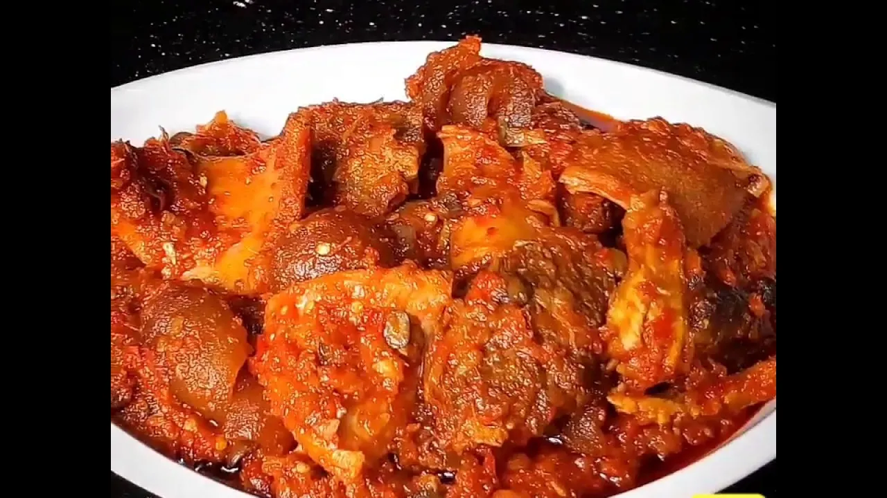 Palm Oil Stew - Obe Oniru